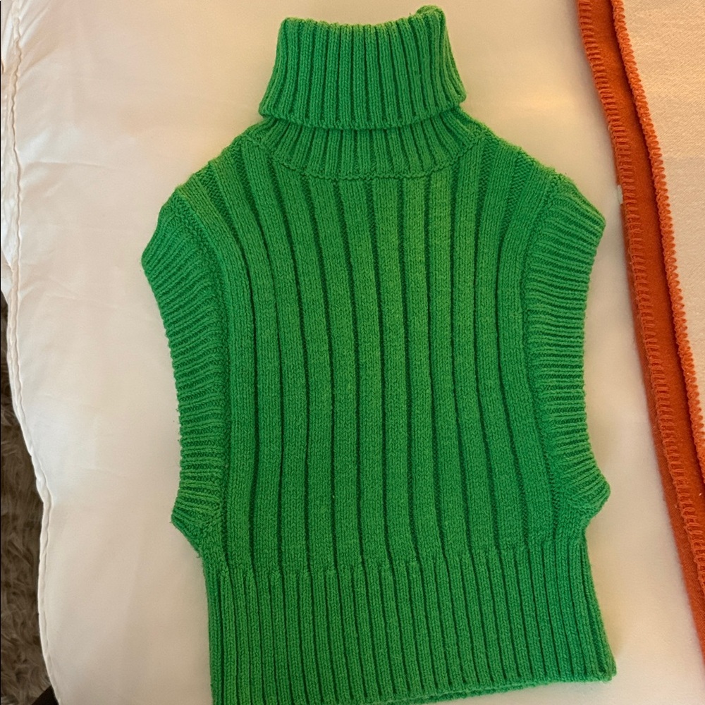 Sleeveless Turtleneck